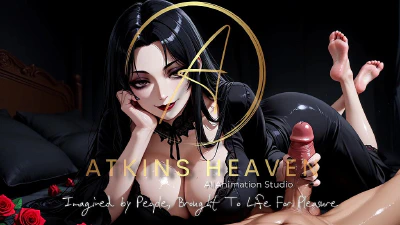 Cover for 'Morticia's Mature Touch : A Handjob To Remember - [Virtual Sex / POV / AI]'